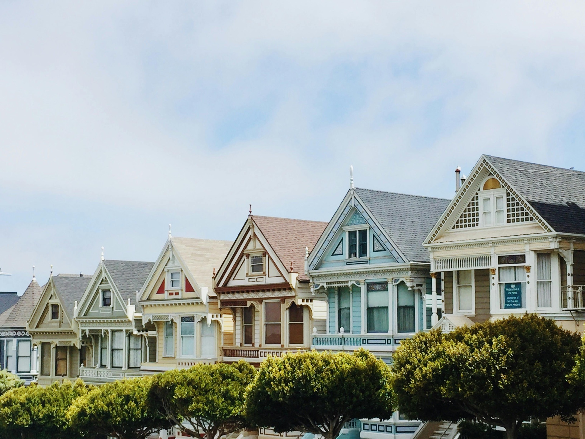 Real estate agent with clients